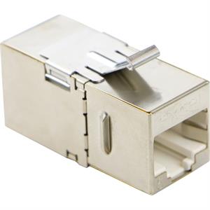 Excel Cat6 FTP 180 Degree Keystone Through Coupler