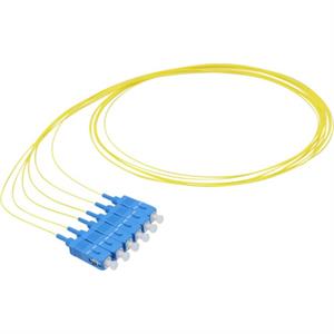 EXCEL OS2 1M SC PIGTAIL 9/125 SET OF 12 YELLOW