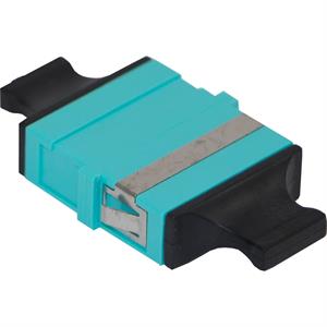 Excel Enbeam SC Duplex F/less MM Adaptor Aqua PK6