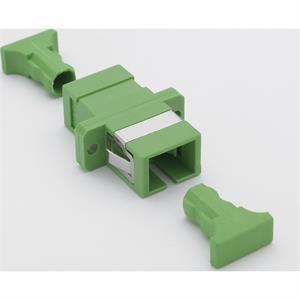 Excel Enbeam SC/APC Simplex SM Adaptor Green PK6