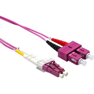 ENBEAM OM4 P/LEAD LC-SC 50/125 DX VT 1M