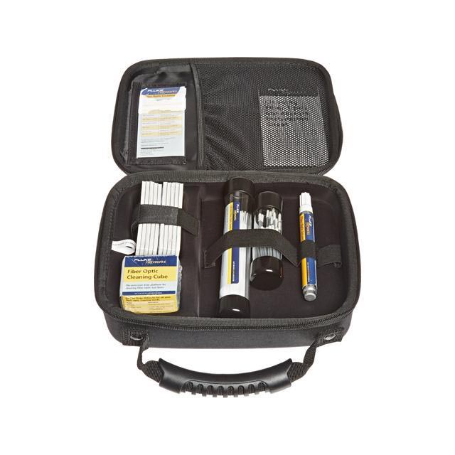 Kit de limpeza de fibra ótica