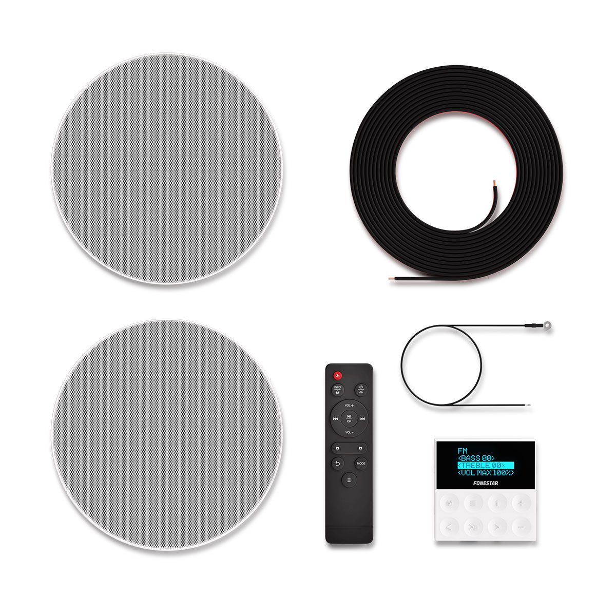 KS-WALL KIT SOM BLT/USB/FM