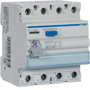 CFC463P I DIF 4P 63A 300MA AC
