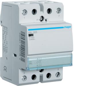 ESL263 CONTACTOR 63A, 2NA, 12V