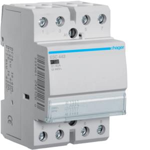 ESC443 CONTACTOR 40A, 3NA+1NF,