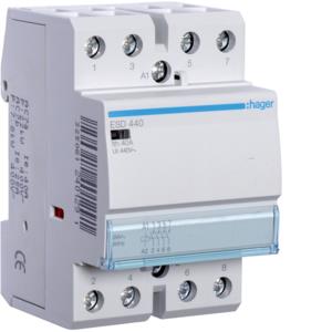 ESD440 CONTACTOR 40A, 4NA, 24V
