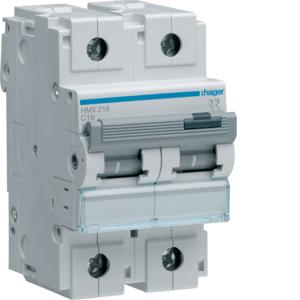HMX216 DISJUNTOR 2P 16A C 50KA