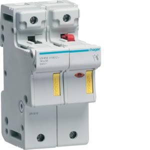 LS612 C/C SECC.40A 1P+N EQUIP
