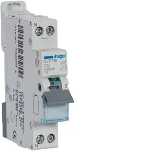 MJT716 DISJ 1P+N 16A C 4.5/6KA