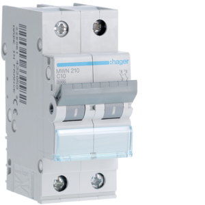MWN210 DISJ 2P 10A C 3KA 2M