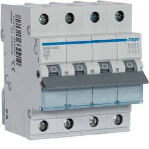 MWN440 DISJ 4P 40A C 3KA 4M