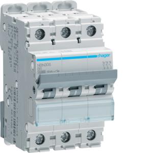 NBN306 DISJUNTOR 3P 6A B 10/15