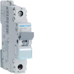 NEN106 DISJUNTOR 1P 6A B 6/10K