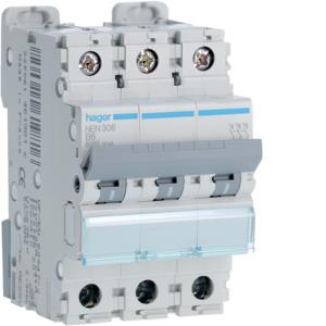 NEN306 DISJUNTOR 3P 6A B 6/10K