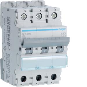 NFN306 DISJ 3P 6/10KA C 6A 3M