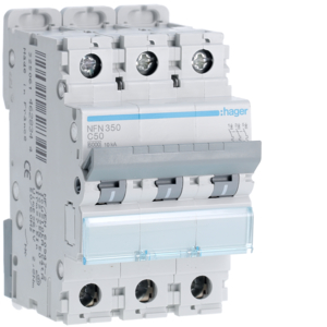 NFN350 DISJ 3P 6/10KA C 50A 3M