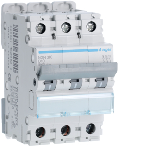 NGN310 DISJUNTOR 3P 10A D 6/10