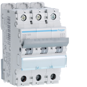 NGN325 DISJUNTOR 3P 25A D 6/10