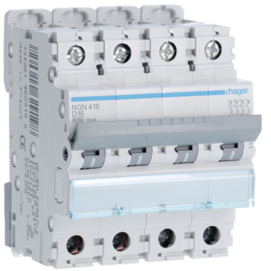 NGN416 DISJUNTOR 4P 16A D 6/10
