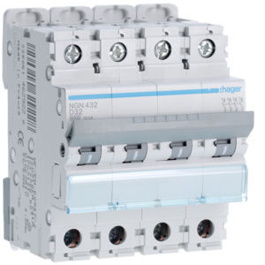 NGN432 DISJUNTOR 4P 32A D 6/10