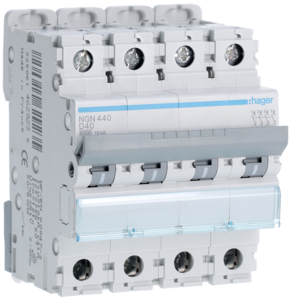 NGN440 DISJUNTOR 4P 40A D 6/10