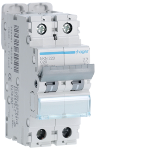 NKN220 DISJ 2P 20A C 10KA 2M