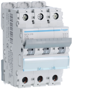 NKN316 DISJUNTOR 3P 16A C 10/1