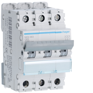 NKN363 DISJUNTOR 3P 63A C 10/1