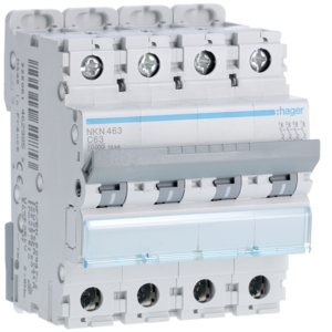 NKN463 DISJ 4P 10/15KA C 63A