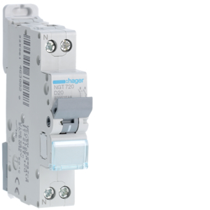 NGT720 DISJUNTOR 1P+N 20A D 6/