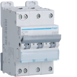 NFT810 DISJUNTOR 3P+N 10A C 6/