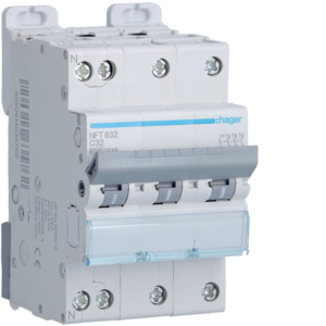 NFT832 DISJUNTOR 3P+N 32A C 6/