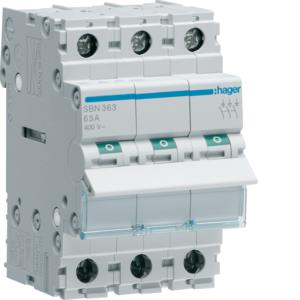 SBN363 INTERRUPTOR MODULAR 3P