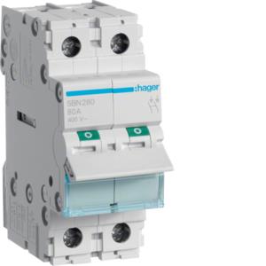 SBN280 INTERRUPTOR MODULAR 2P