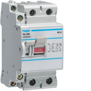 SA263 INT DISP LIVRE 2P 63A