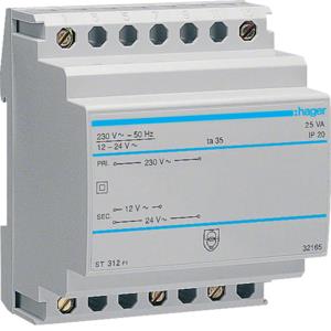 ST312 TRF SEG 230V/12-24V 25VA