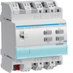 TYA624A ACTUADOR PERSIANAS 4 C