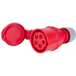 Tomada móvel Industrial IP44 para cabos de 14 - 22 mm2 / 32 Ampere - Trifásica