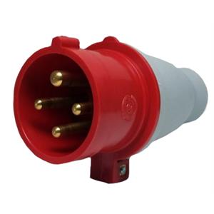 Ficha Industrial IP44 para cabos de 9 -14 mm2 / 16 Ampere - Trifásica