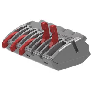 SOLFLEX - Ligador rápido (conductores rígidos e flexíveis) 222-5 (SOLFLEX)