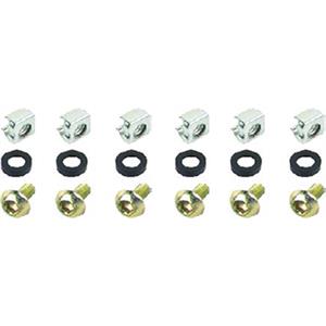 Conjunto Parafuso Anilha com Porca para fixação painéis U - B-J013