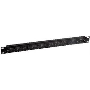 Patch Panel 1U 24 RJ45 Cat5e para Bastidor de Parede - B-P016