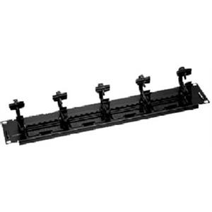 Patch Panel 1U 24 RJ45 Cat5e com Porta Cabos Frontal - B-P012