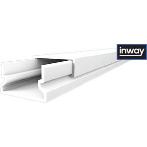 Calha INWAY com tampa - Calha 16x10 para cabos
