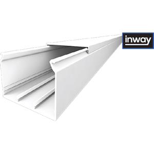 Calha INWAY com tampa - Calha 60x40 para cabos