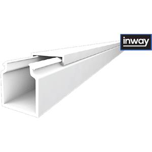 Calha INWAY com tampa - Calha 15x17 para cabos