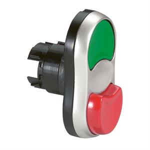 023982 CAB.DUPLO BOTAO VERD/VERM IP66