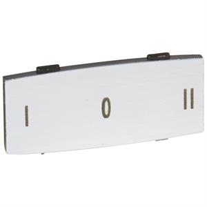 024332 ETIQUETA PEQ I-O-II ALUM