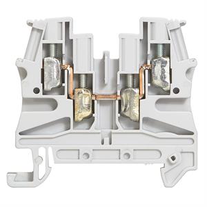 037169 BORNE 1LIG 2E/2S 4MM2/P6 CINZ